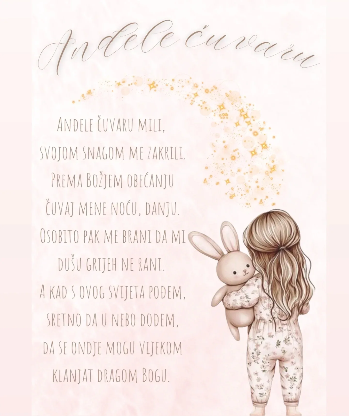 Ilustrirani poster za bebe